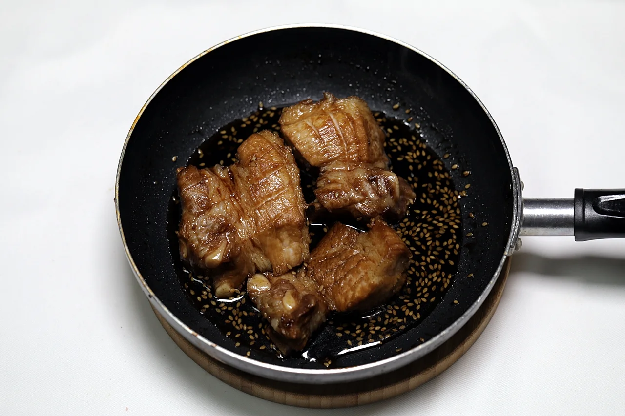 돼지갈비 볶음 5단계