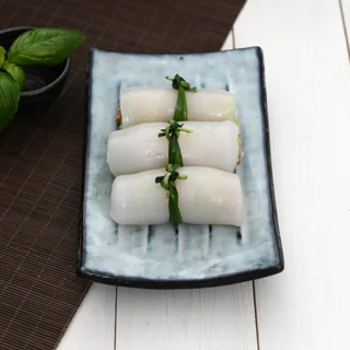 곤약 백김치 말이