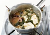 해물순두부된장찌개 6단계