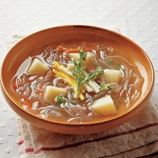 황태포당면국수