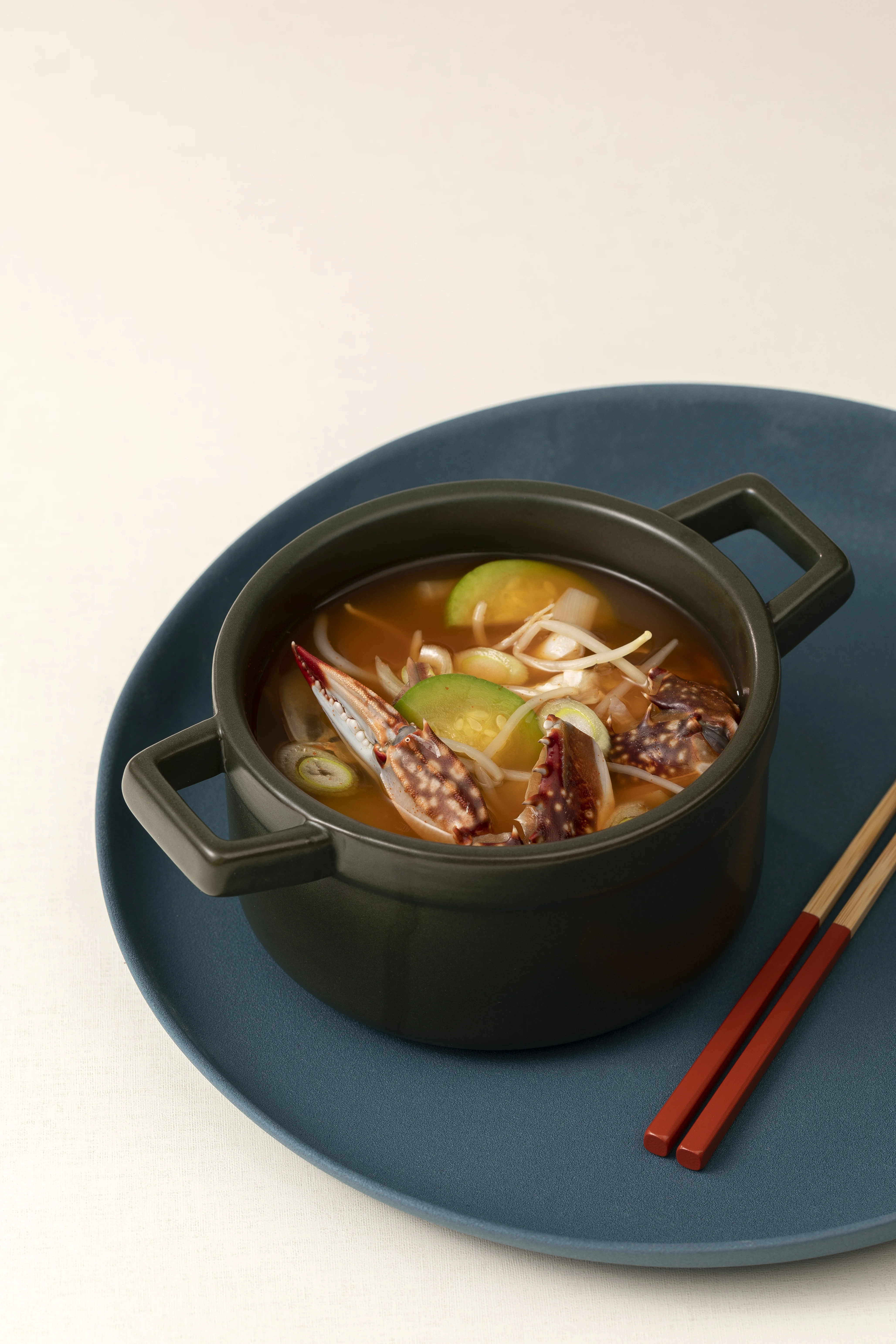 꽃게바지락찌개