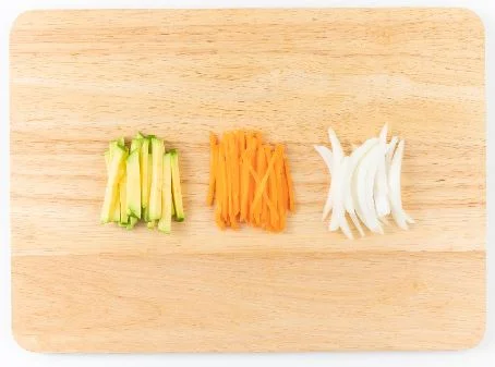 검은콩부추전 2단계