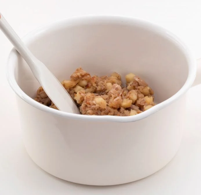 사과 견과류 식빵 1단계