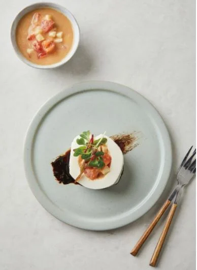 연두부 토마토
