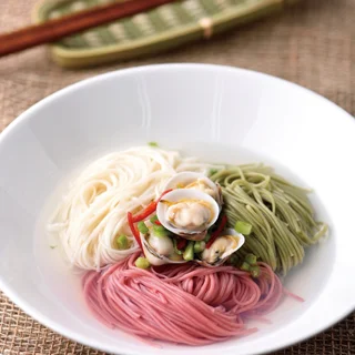 삼색소면