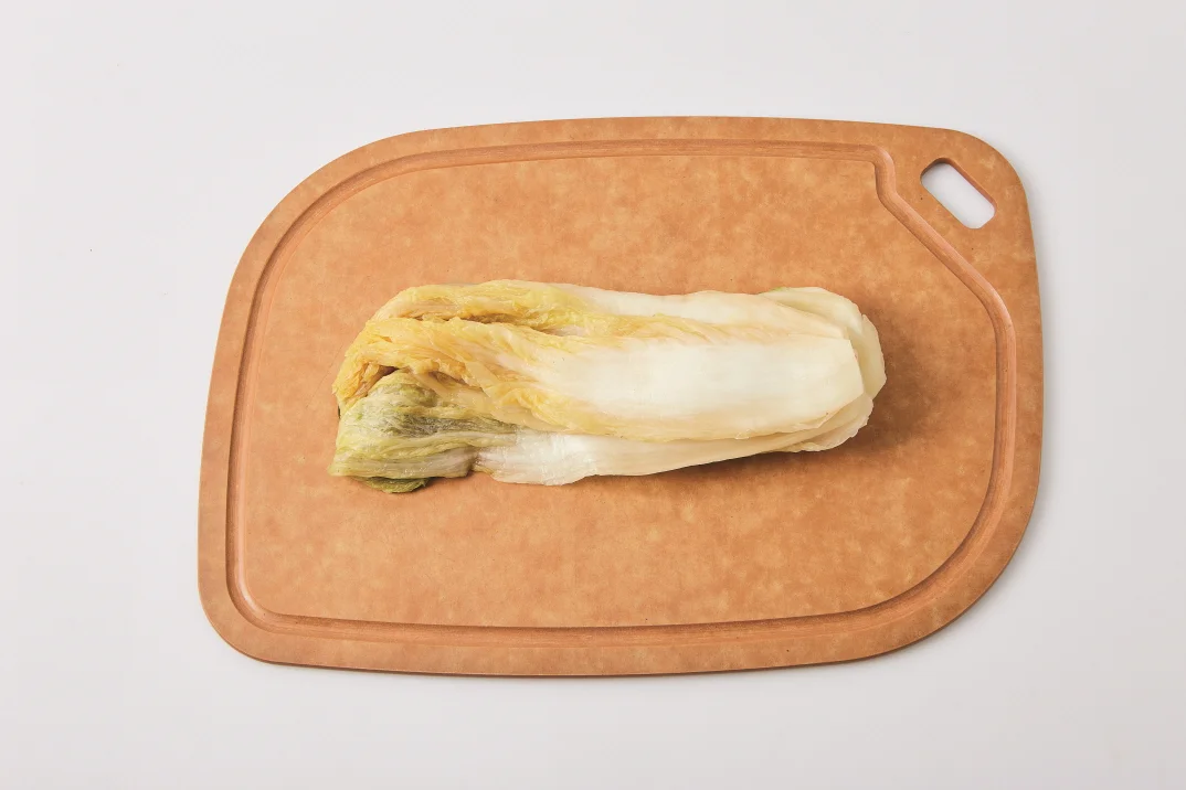 새우채소 김치롤 1단계