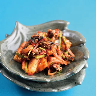 논우렁순무섞박지