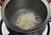 떡갈비통치미국수 6단계