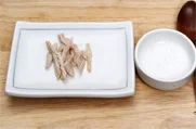 백김치닭살샐러드 1단계
