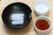 콩가루비빔밥 1단계