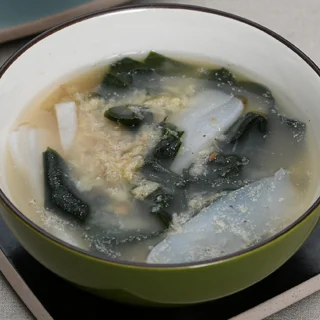 황태미역 곤약스프