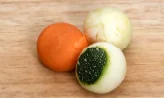 야채찜을 곁들인 광어스테이크 4단계