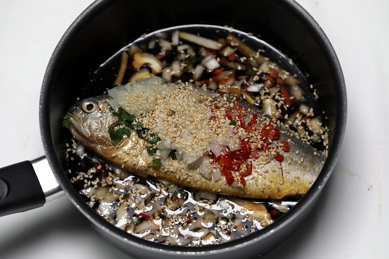 간편조기찜 6단계