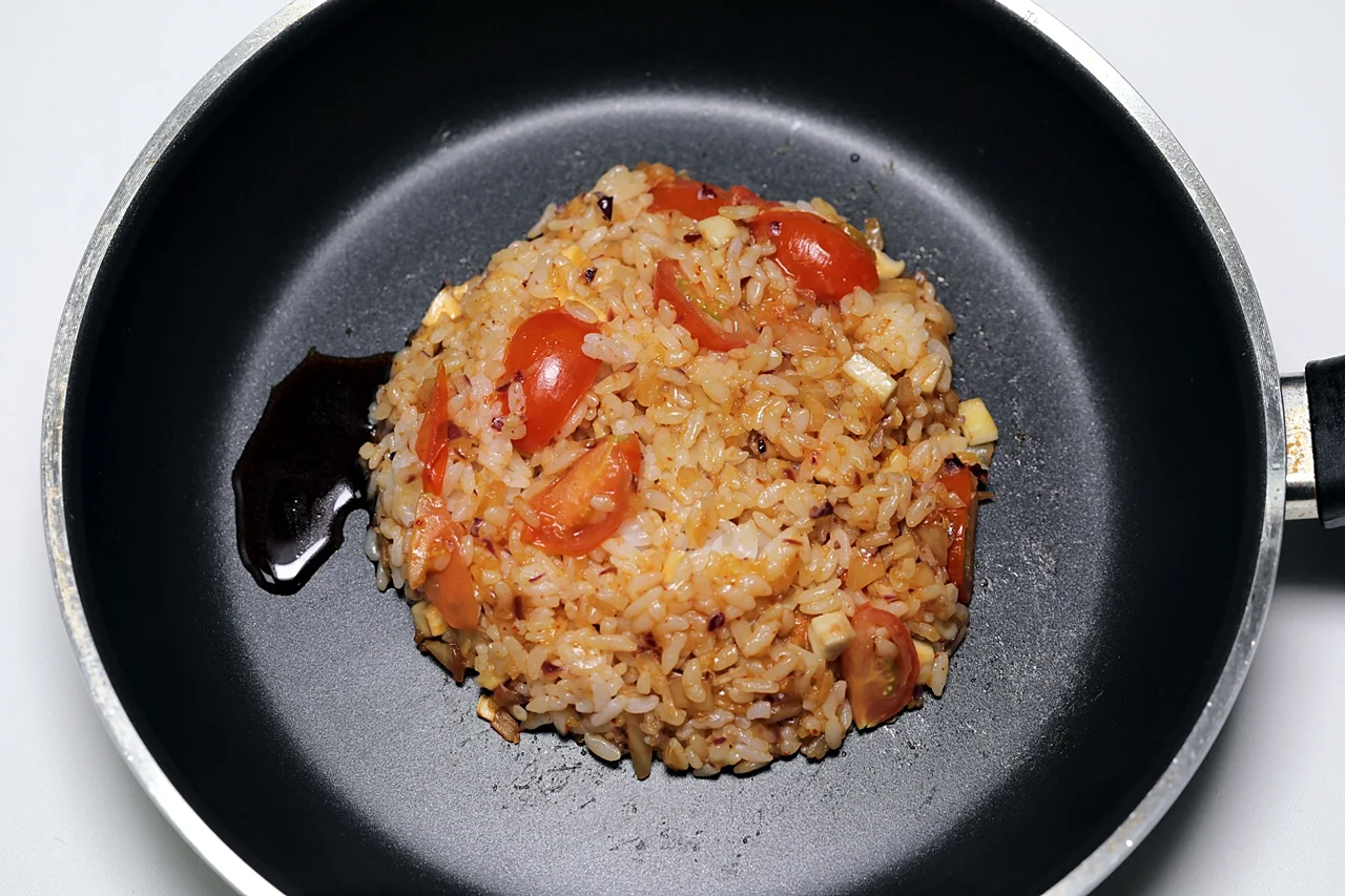 김치밥그라탕 4단계