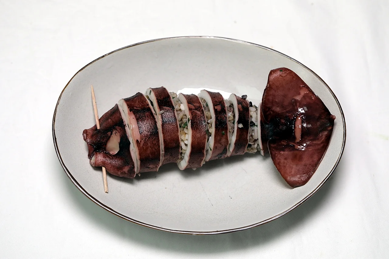 오징어오곡밥순대 6단계