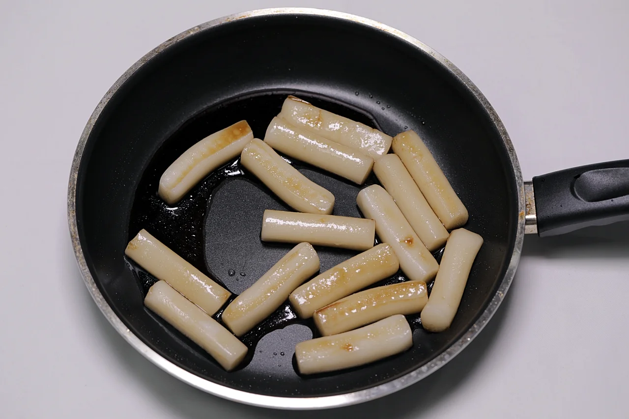 호두떡볶이 4단계