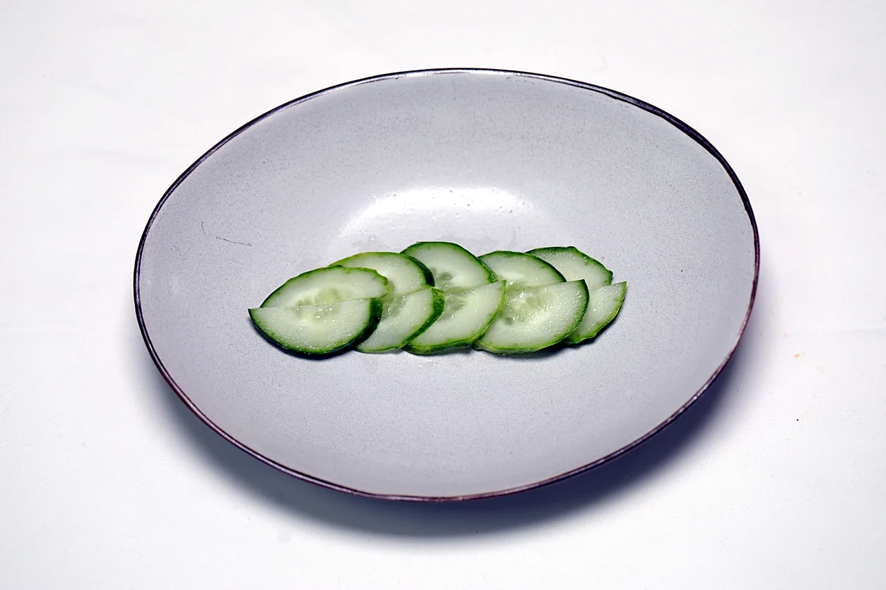 도토리묵 콩국 5단계