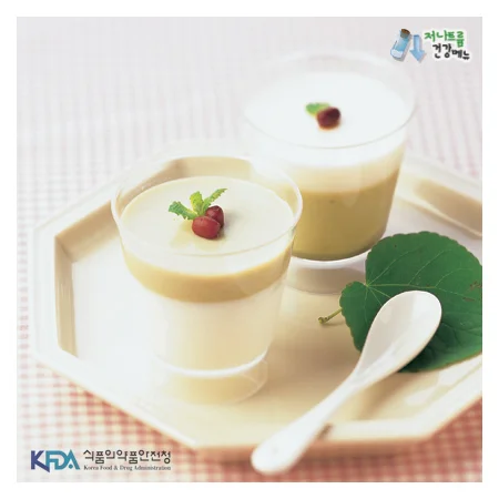 녹차 파나코타