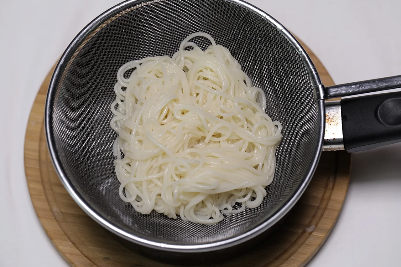 낙지볶음면 5단계