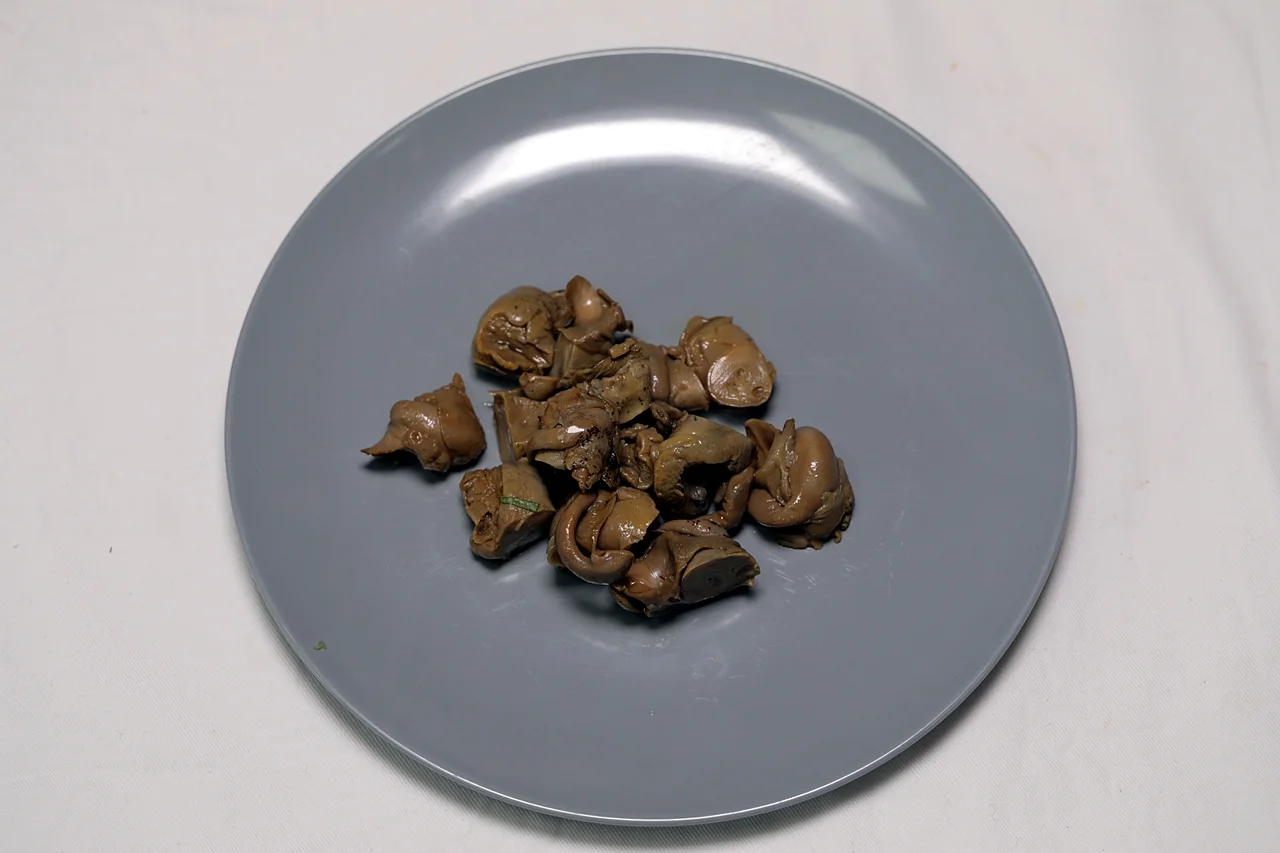 골뱅이무침 3단계