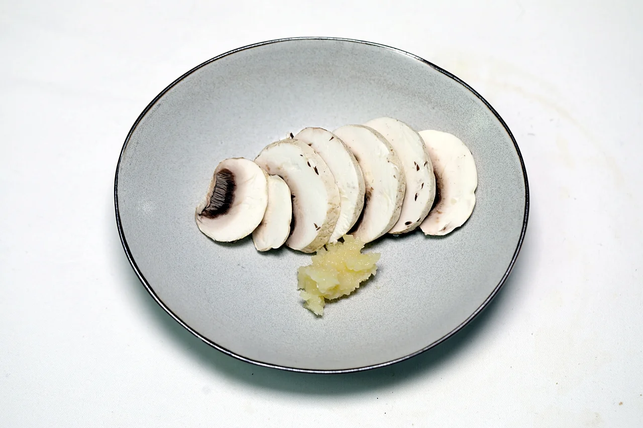 버섯 리조또 1단계