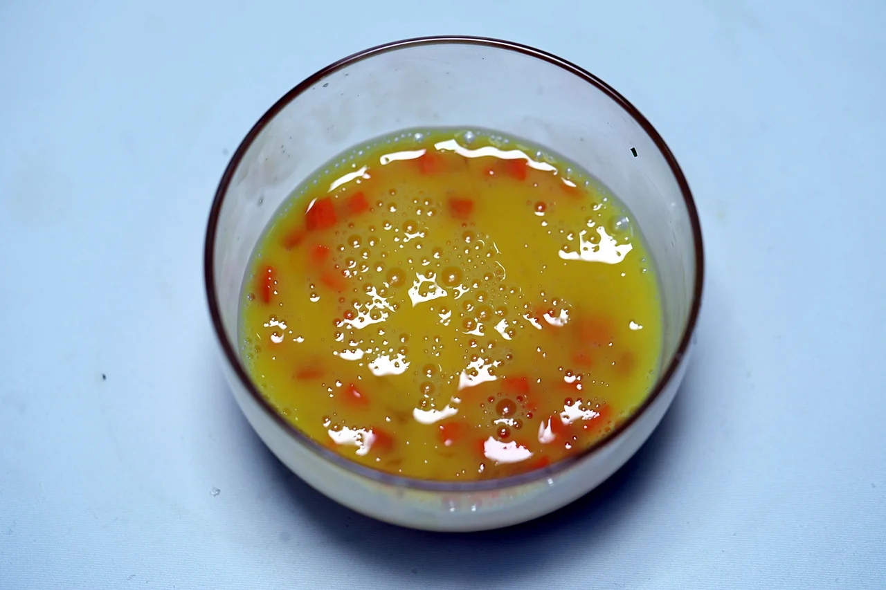 유부 달걀찜 3단계